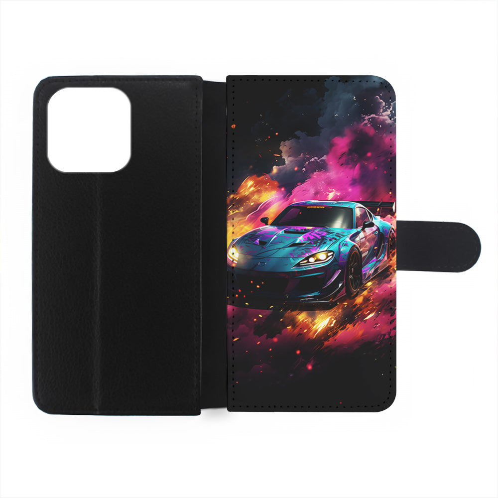 Car City Drift Smoke iPhone 15 Plus Case