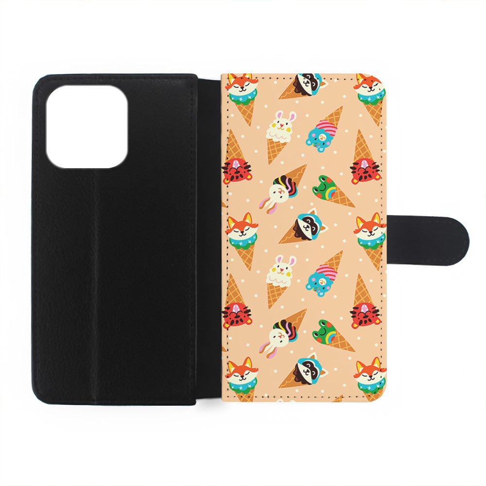 Cartoon Ice Cream Cones iPhone 15 Pro Case