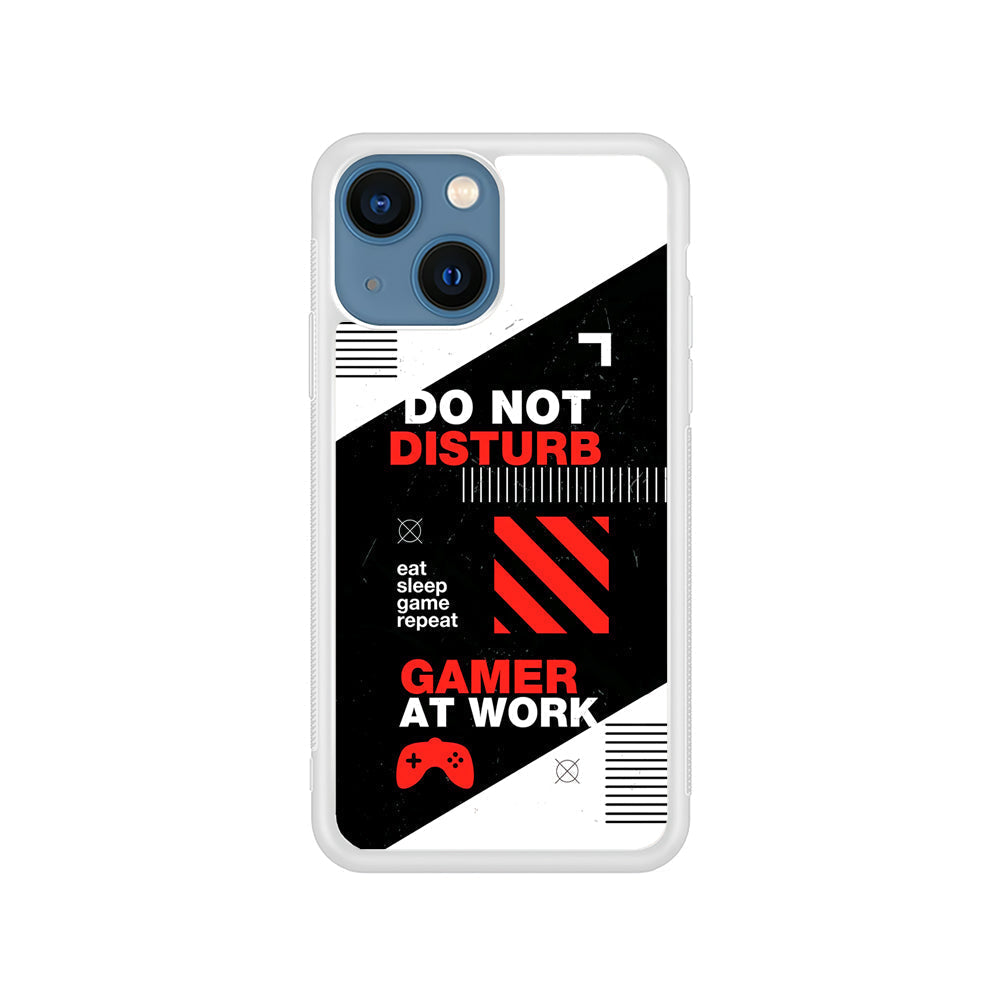 Caution and Do Not Disturb iPhone 15 Plus Case