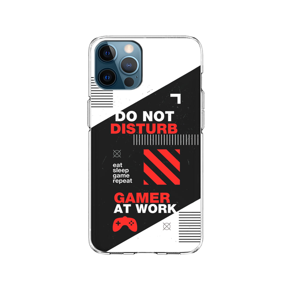 Caution and Do Not Disturb iPhone 14 Pro Case