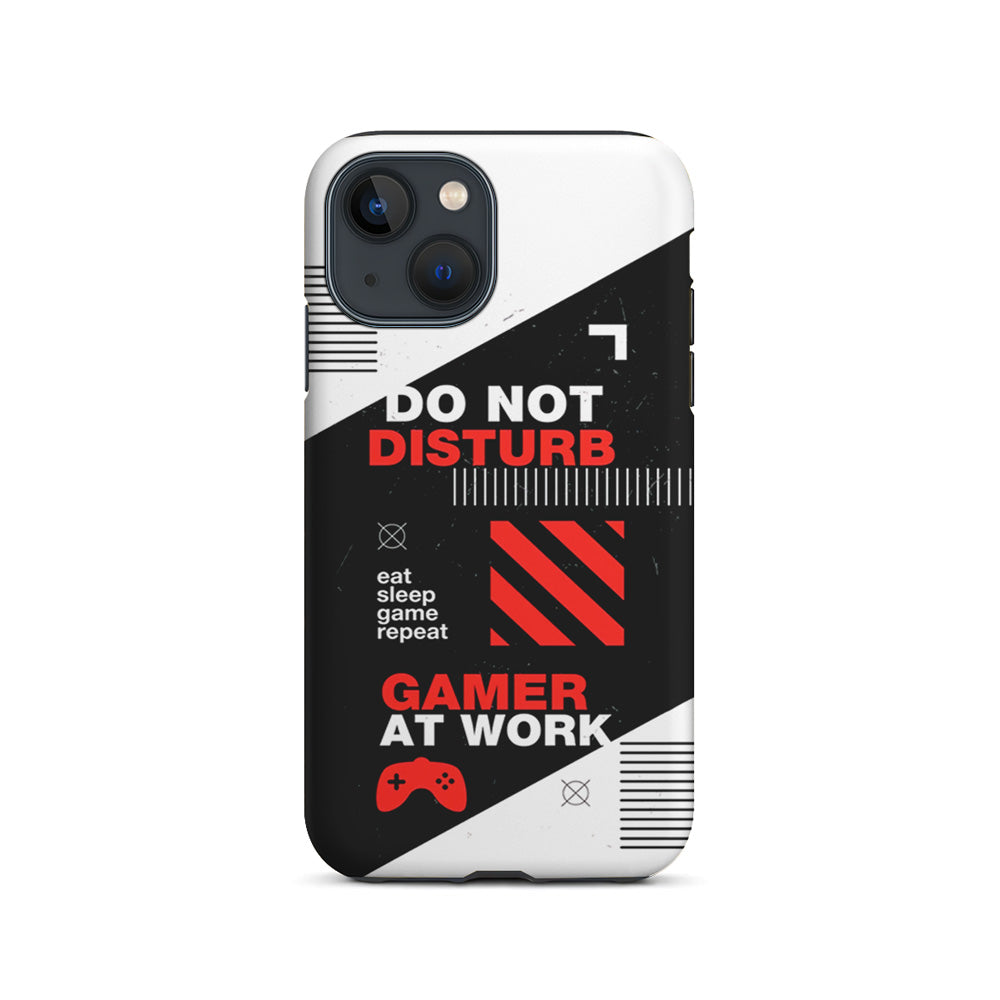 Caution and Do Not Disturb iPhone 15 Plus Case