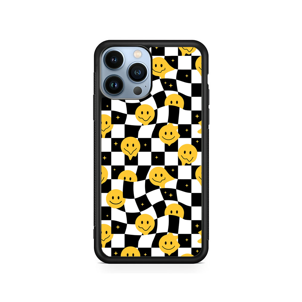 Checkmate with Smiley Pawn iPhone 14 Pro Case