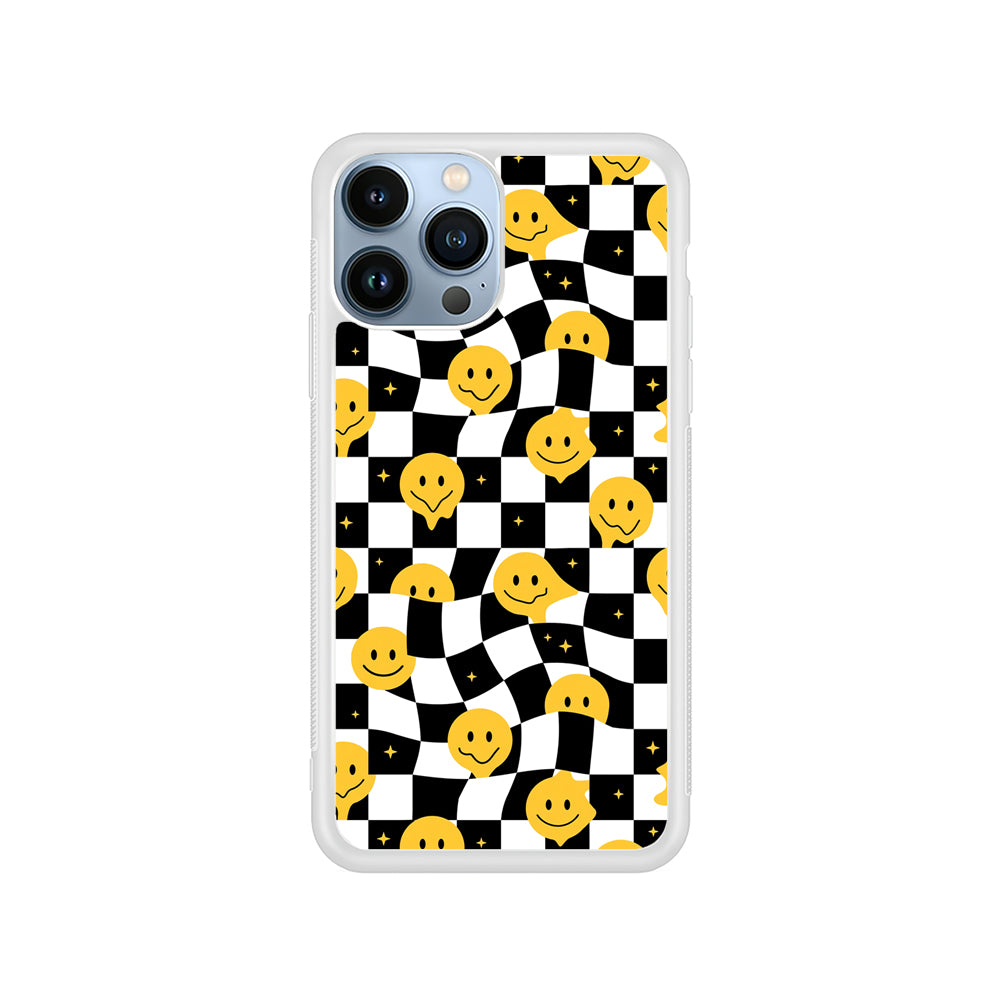 Checkmate with Smiley Pawn iPhone 14 Pro Case