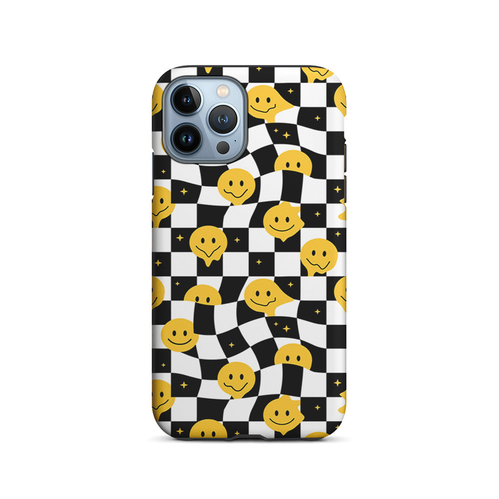 Checkmate with Smiley Pawn iPhone 14 Pro Case