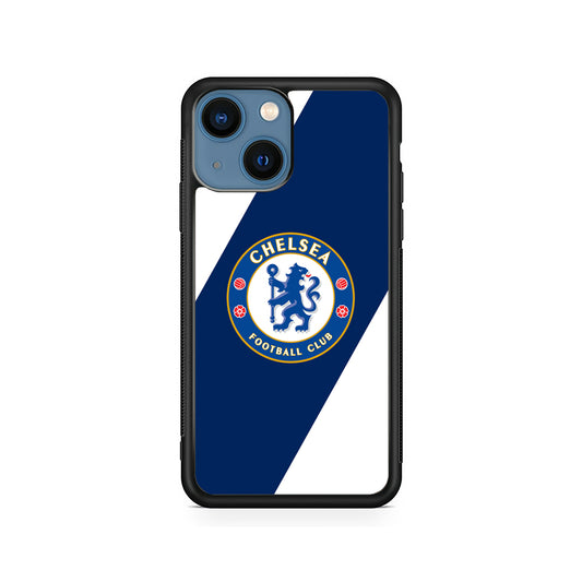 Chelsea FC Stripe Sling Logo iPhone 14 Case