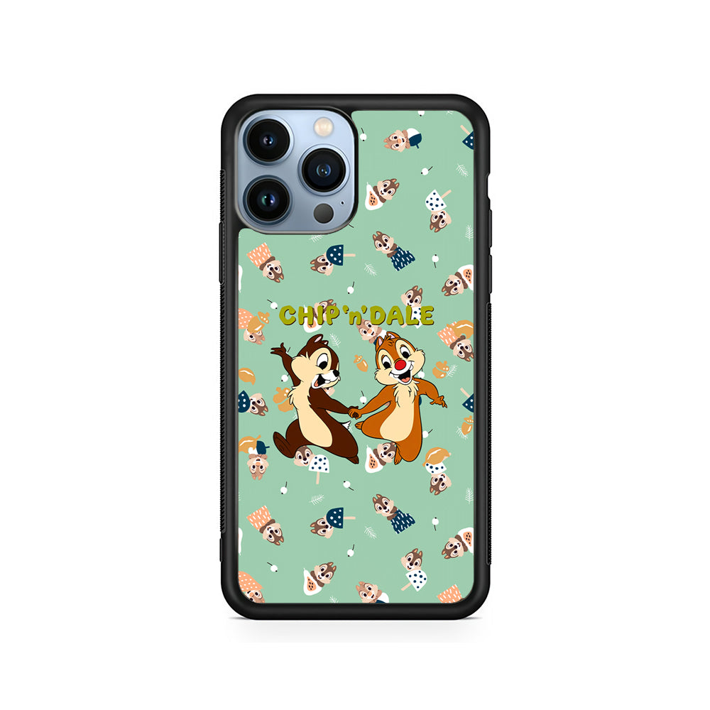 Chip N Dale Walk Happily iPhone 15 Pro Case