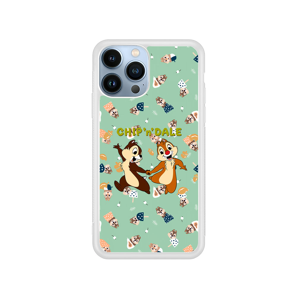 Chip N Dale Walk Happily iPhone 15 Pro Case