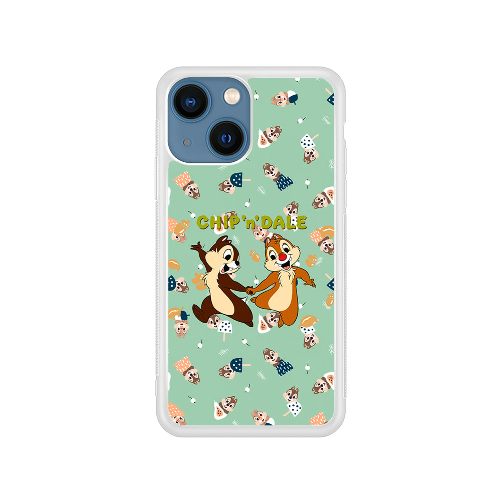 Chip N Dale Walk Happily iPhone 15 Plus Case