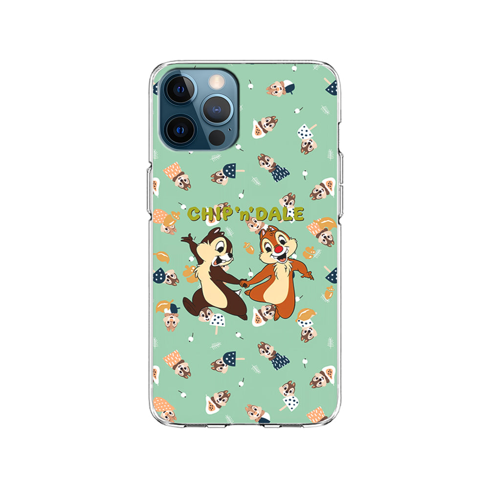 Chip N Dale Walk Happily iPhone 15 Pro Case