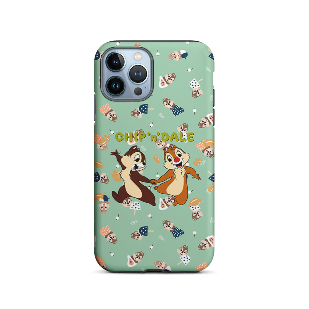 Chip N Dale Walk Happily iPhone 15 Pro Case