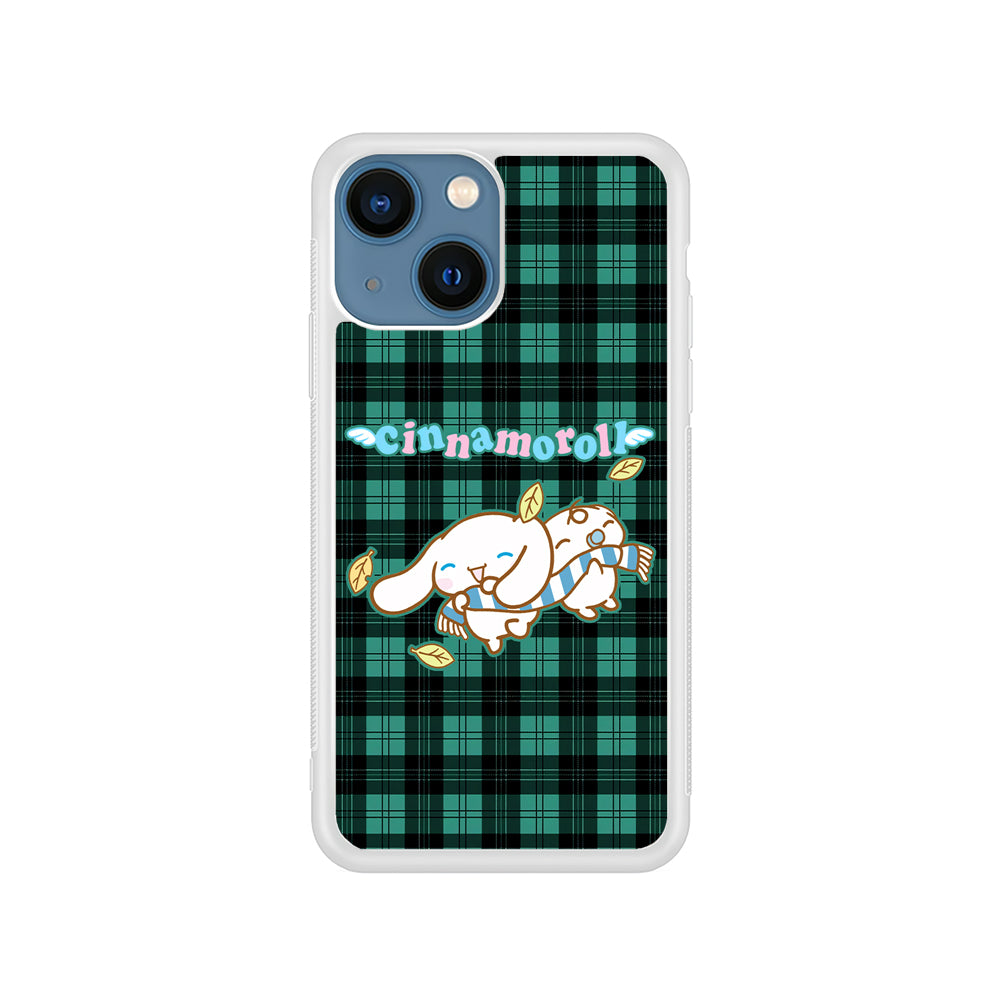 Cinnamoroll Winter Scarf iPhone 15 Plus Case