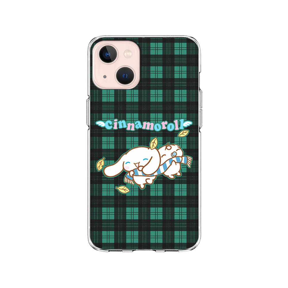 Cinnamoroll Winter Scarf iPhone 15 Plus Case