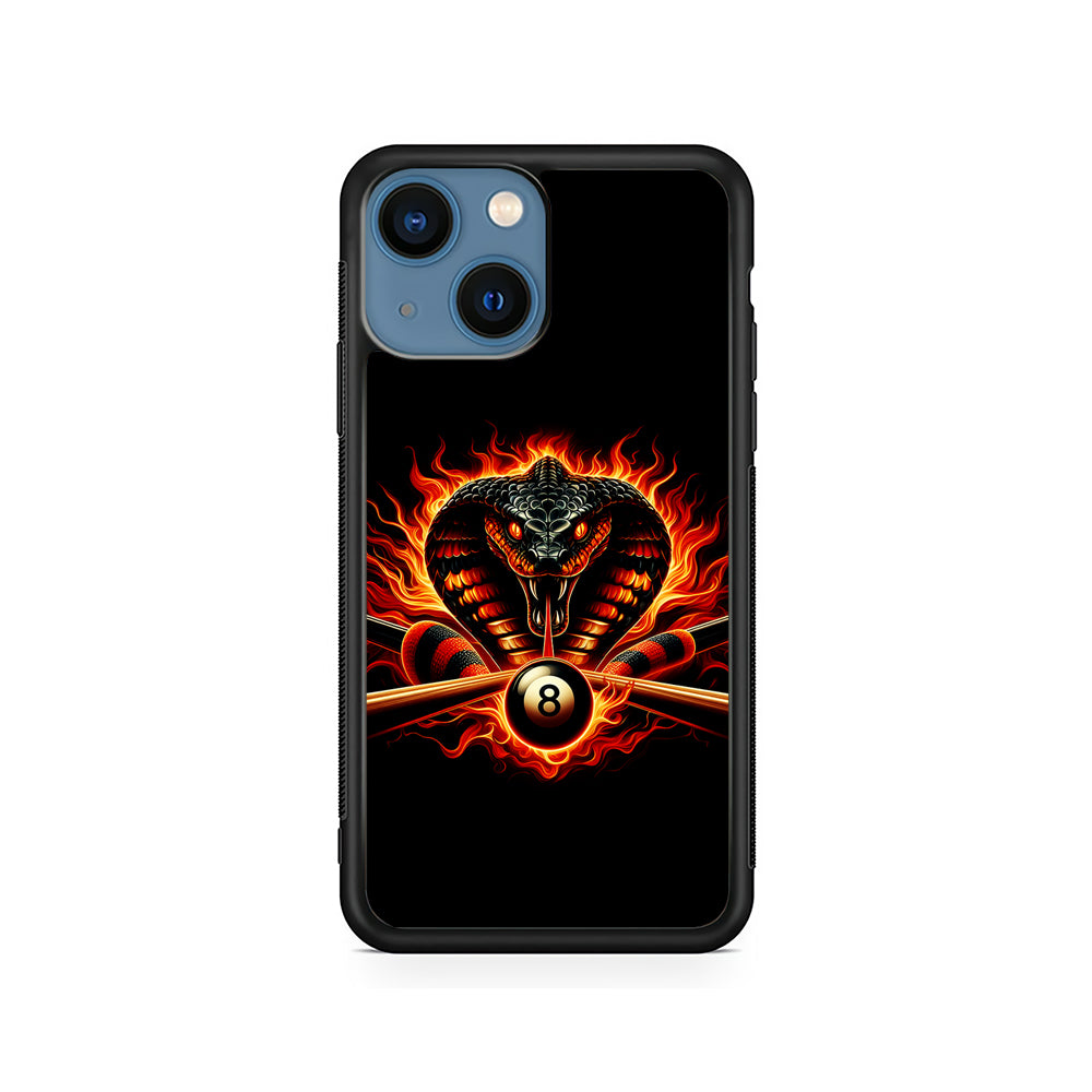 Cobra Head Ball Number 8 iPhone 15 Plus Case