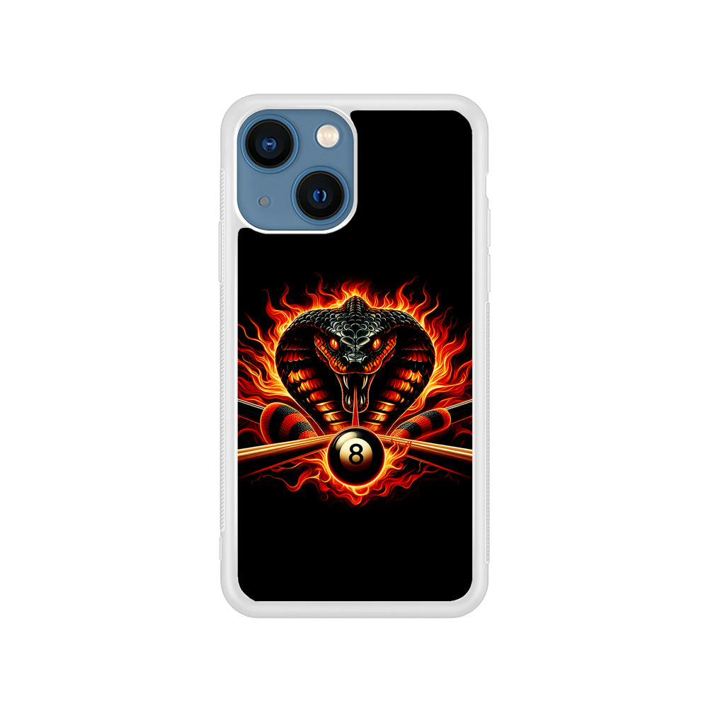 Cobra Head Ball Number 8 iPhone 15 Plus Case