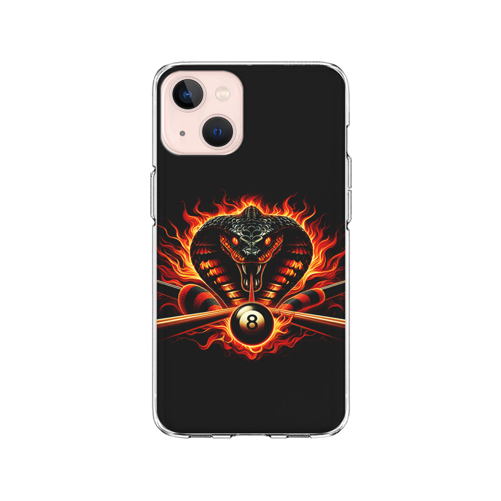 Cobra Head Ball Number 8 iPhone 15 Plus Case