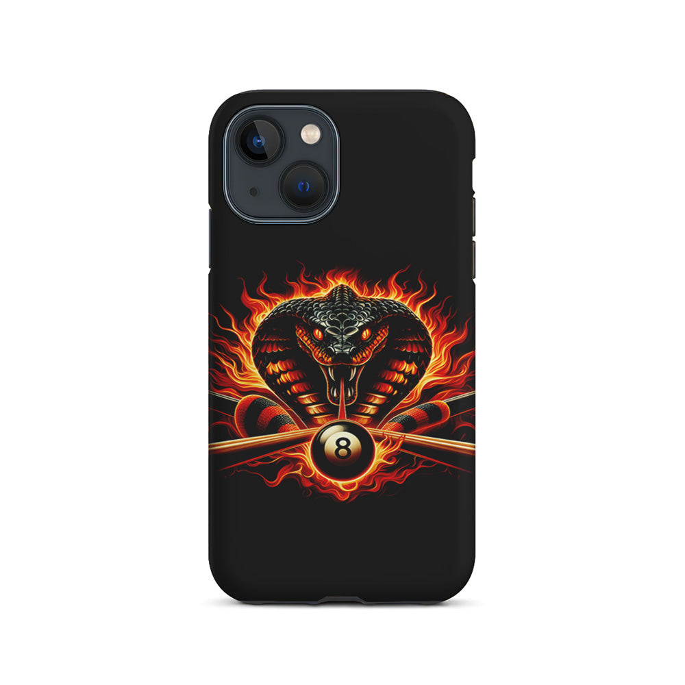 Cobra Head Ball Number 8 iPhone 15 Plus Case