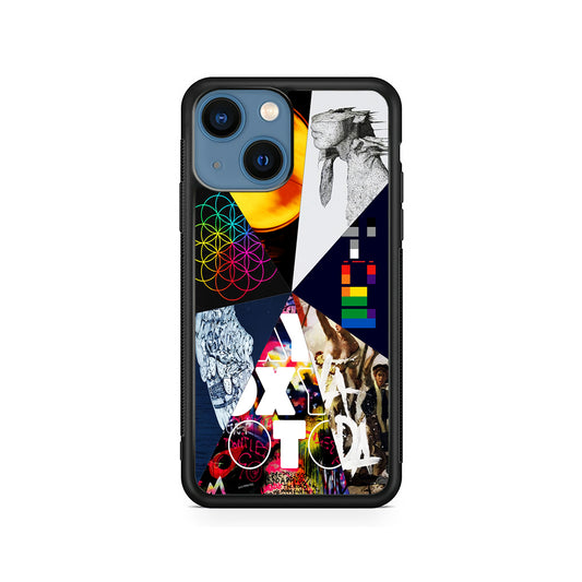 Coldplay Album Cover Collage iPhone 14 Case