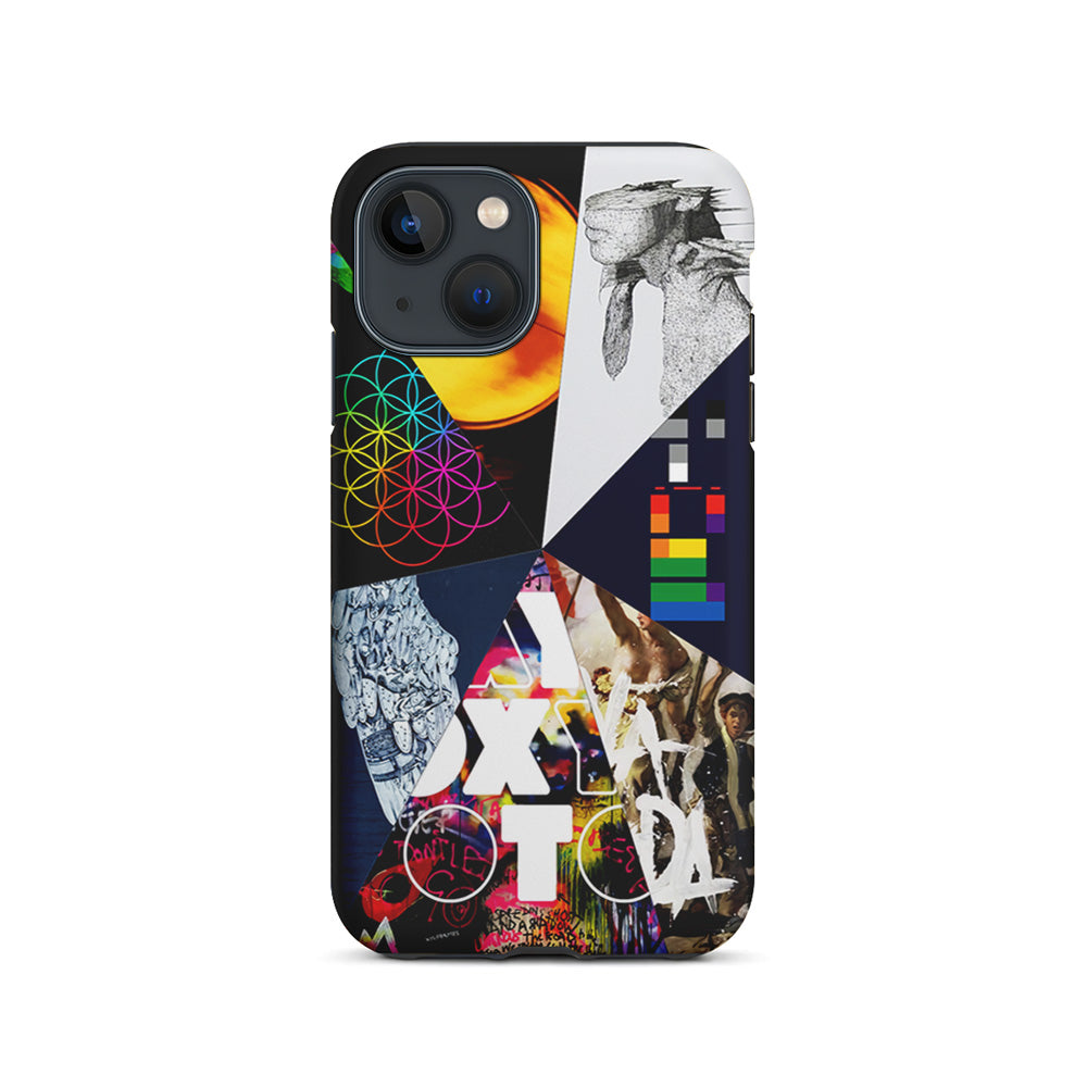 Coldplay Album Cover Collage iPhone 15 Plus Case