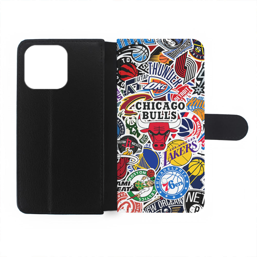 Collection of NBA Club Logos iPhone 15 Plus Case