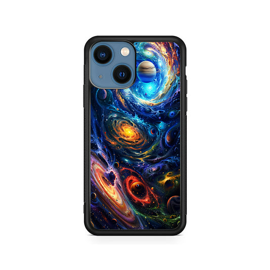 Colorful Galaxy Big Universe iPhone 15 Plus Case