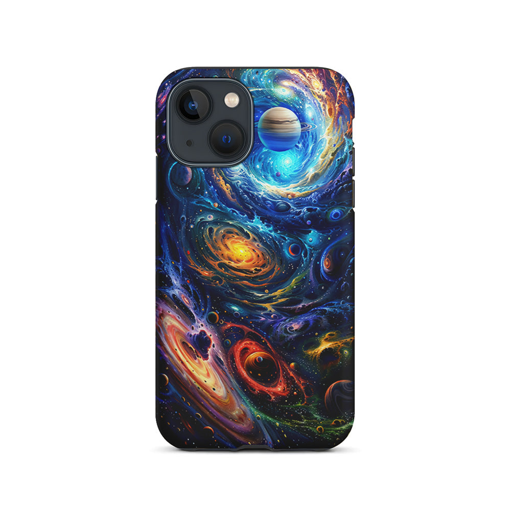 Colorful Galaxy Big Universe iPhone 15 Plus Case