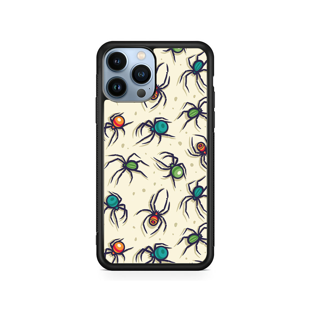 Colorful Spider Collection iPhone 15 Pro Case