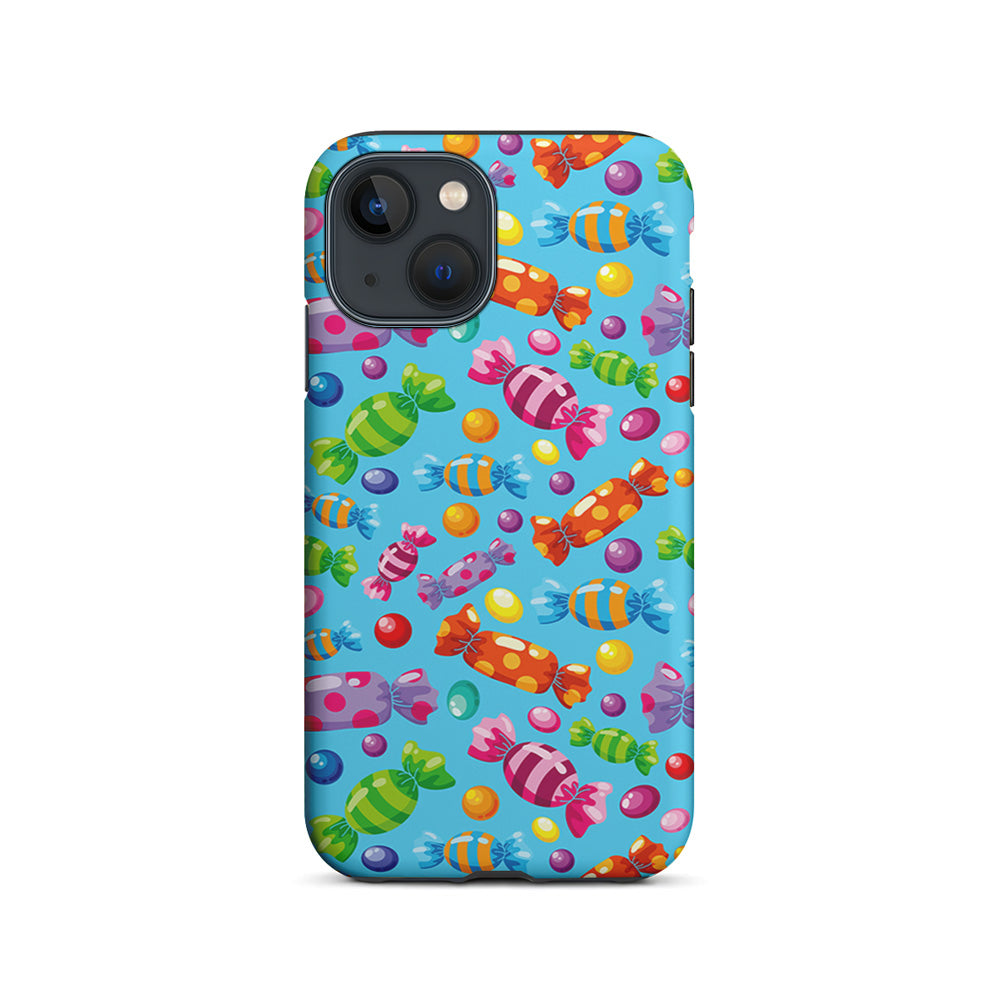 Colorfully Wrapped Candies iPhone 15 Plus Case