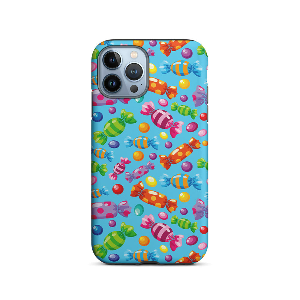 Colorfully Wrapped Candies iPhone 15 Pro Case