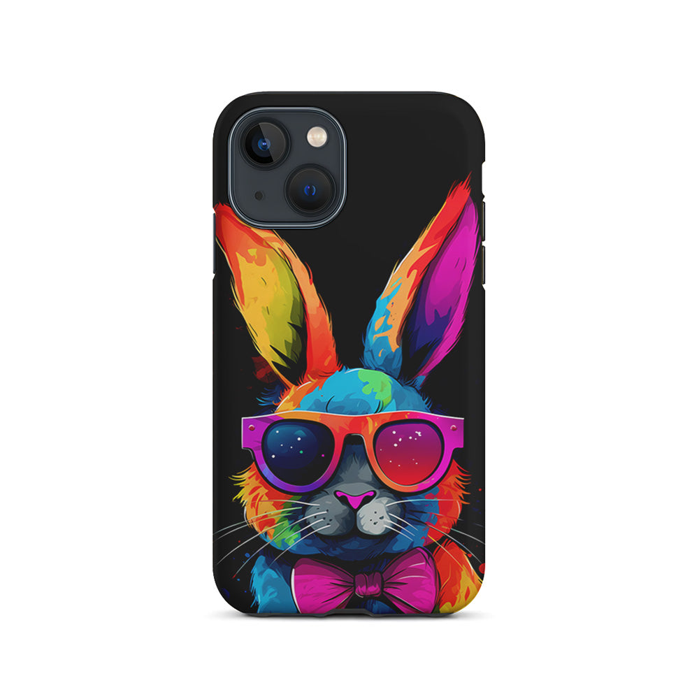 Cool Bunny With Sunglasses iPhone 15 Plus Case