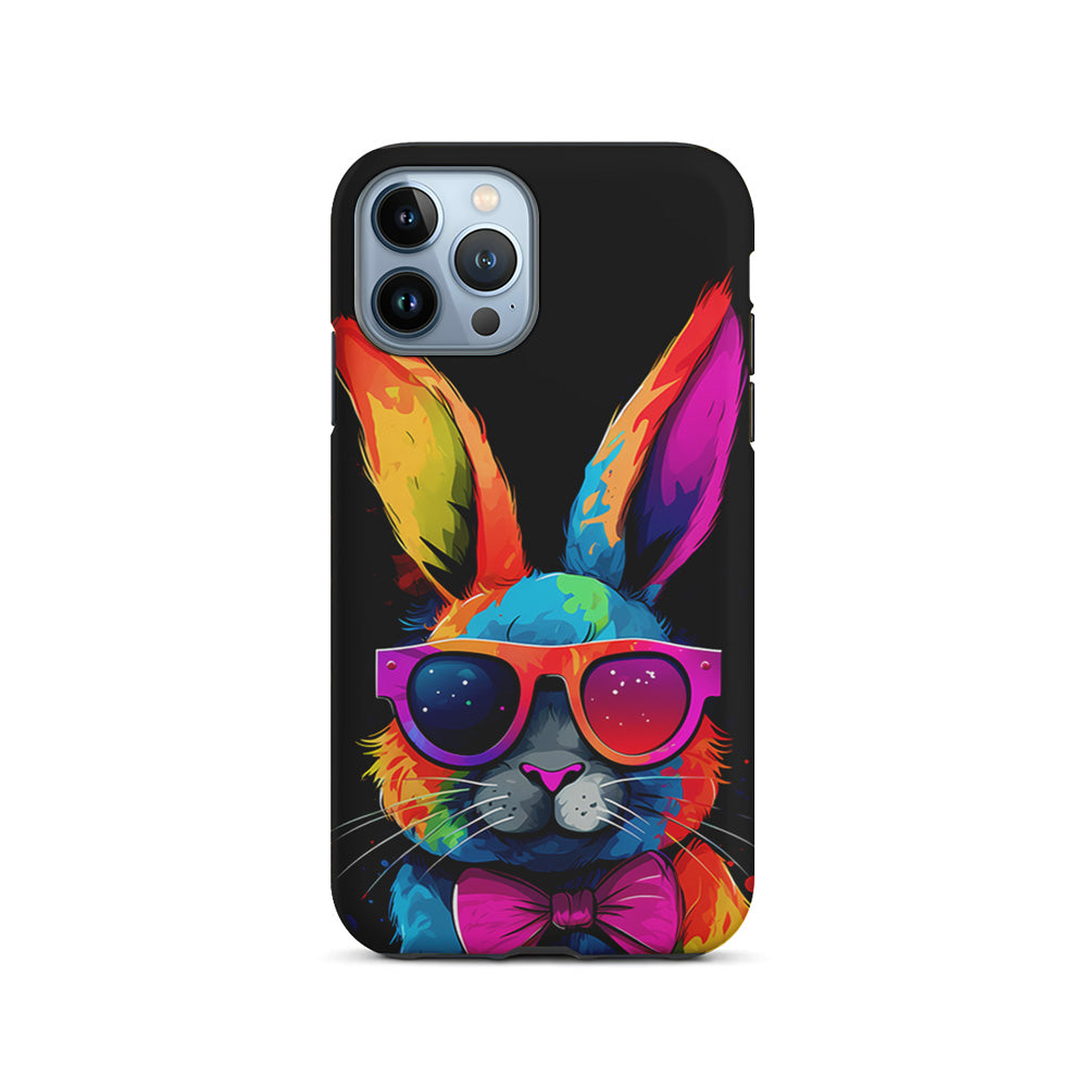 Cool Bunny With Sunglasses iPhone 15 Pro Case