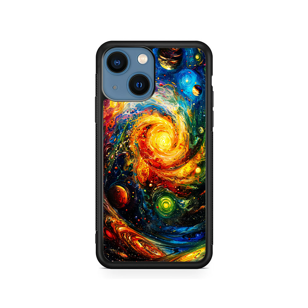 Cosmic Space World of Planets iPhone 15 Plus Case