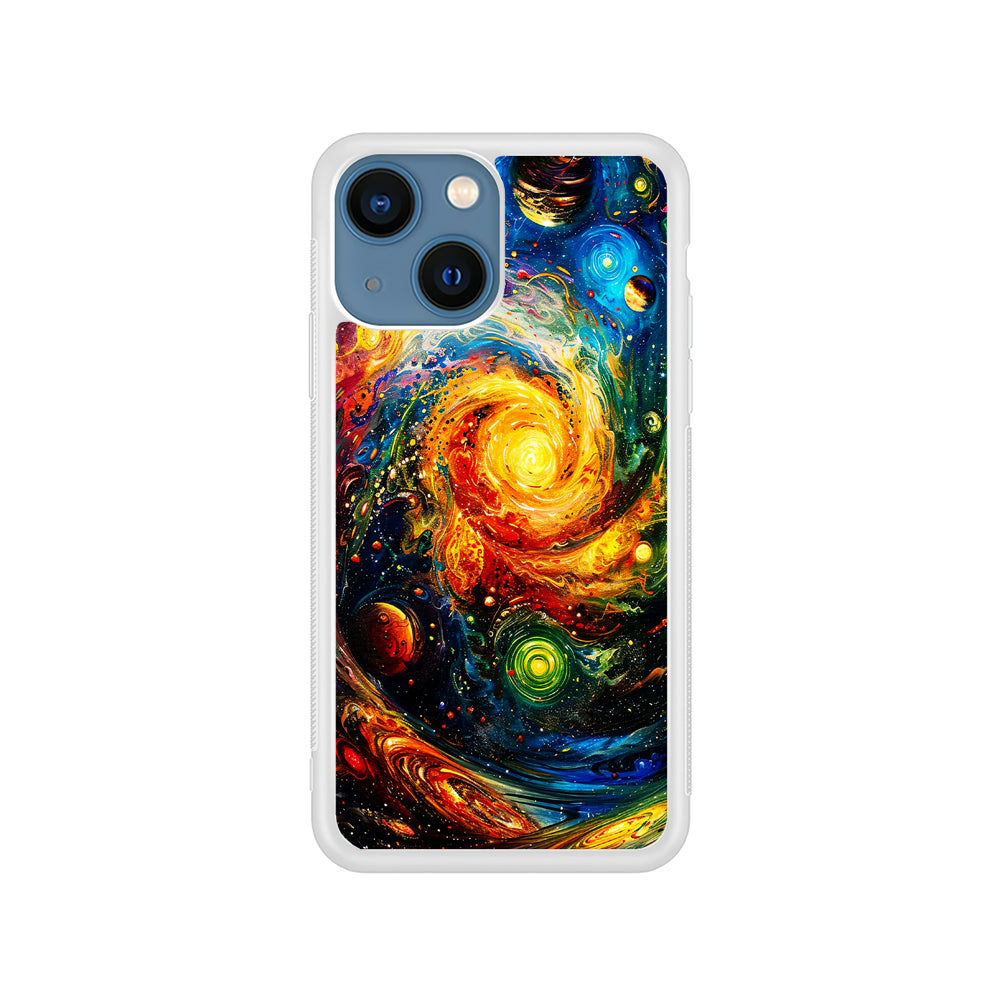 Cosmic Space World of Planets iPhone 15 Plus Case