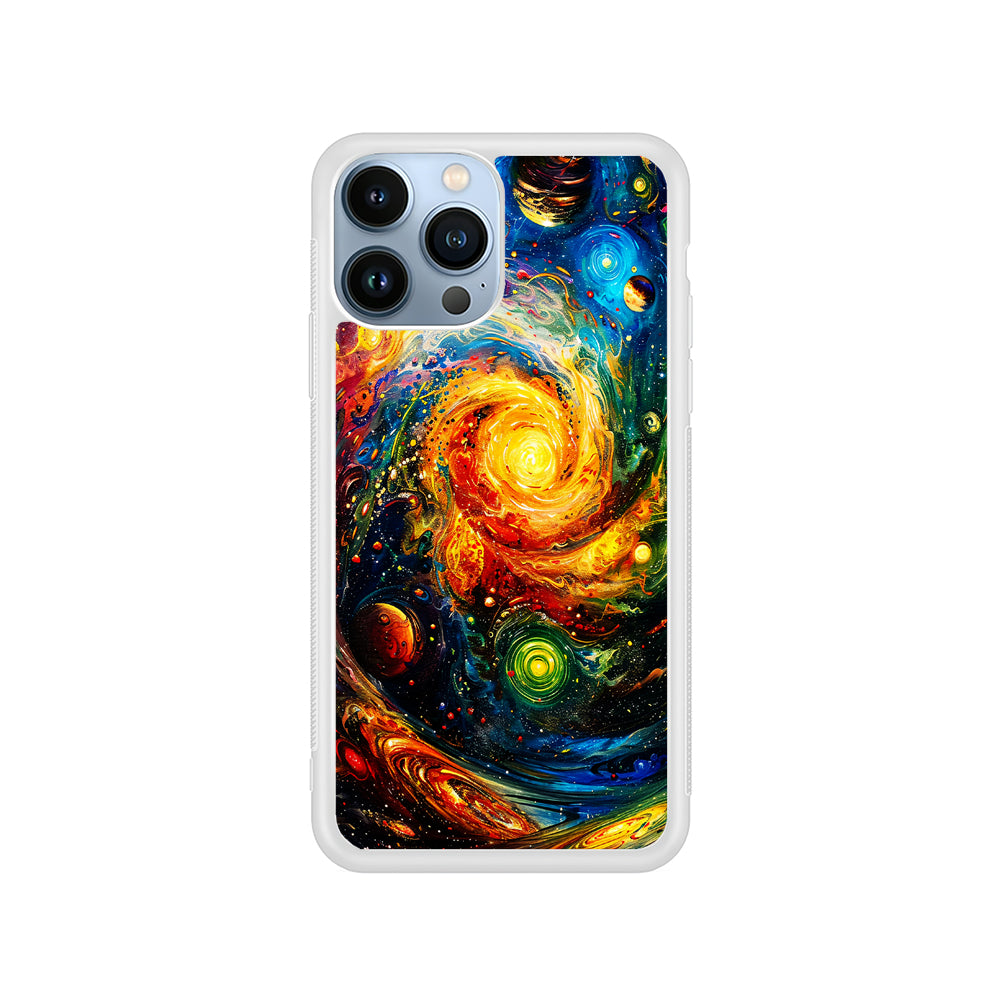 Cosmic Space World of Planets iPhone 15 Pro Case