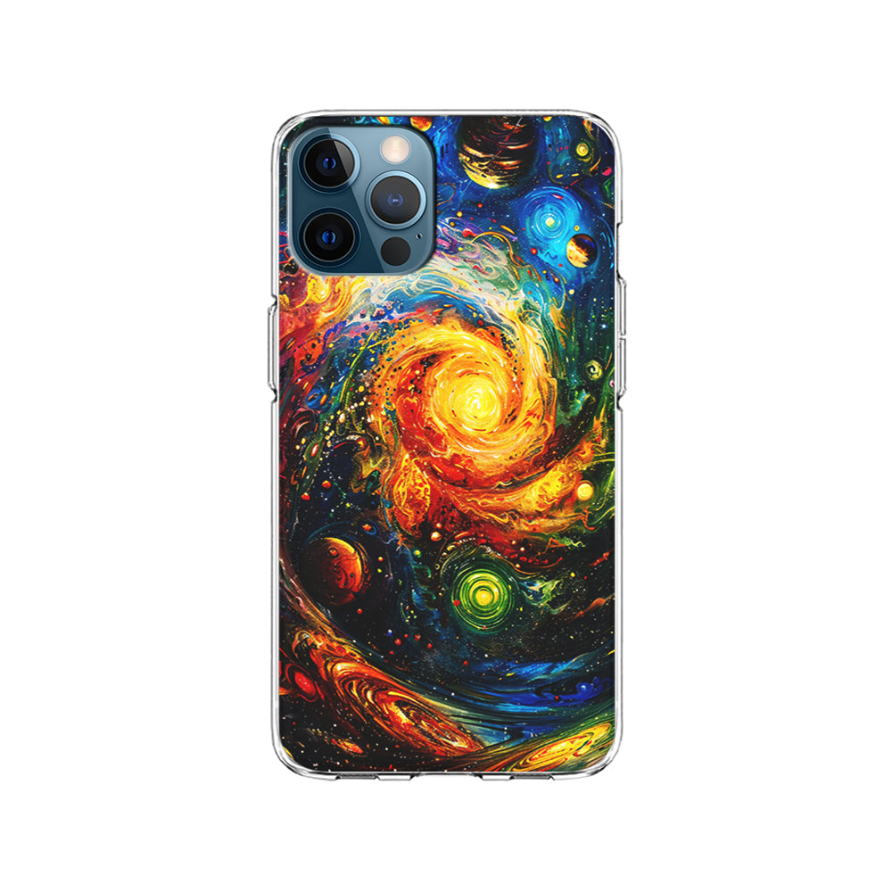 Cosmic Space World of Planets iPhone 15 Pro Case