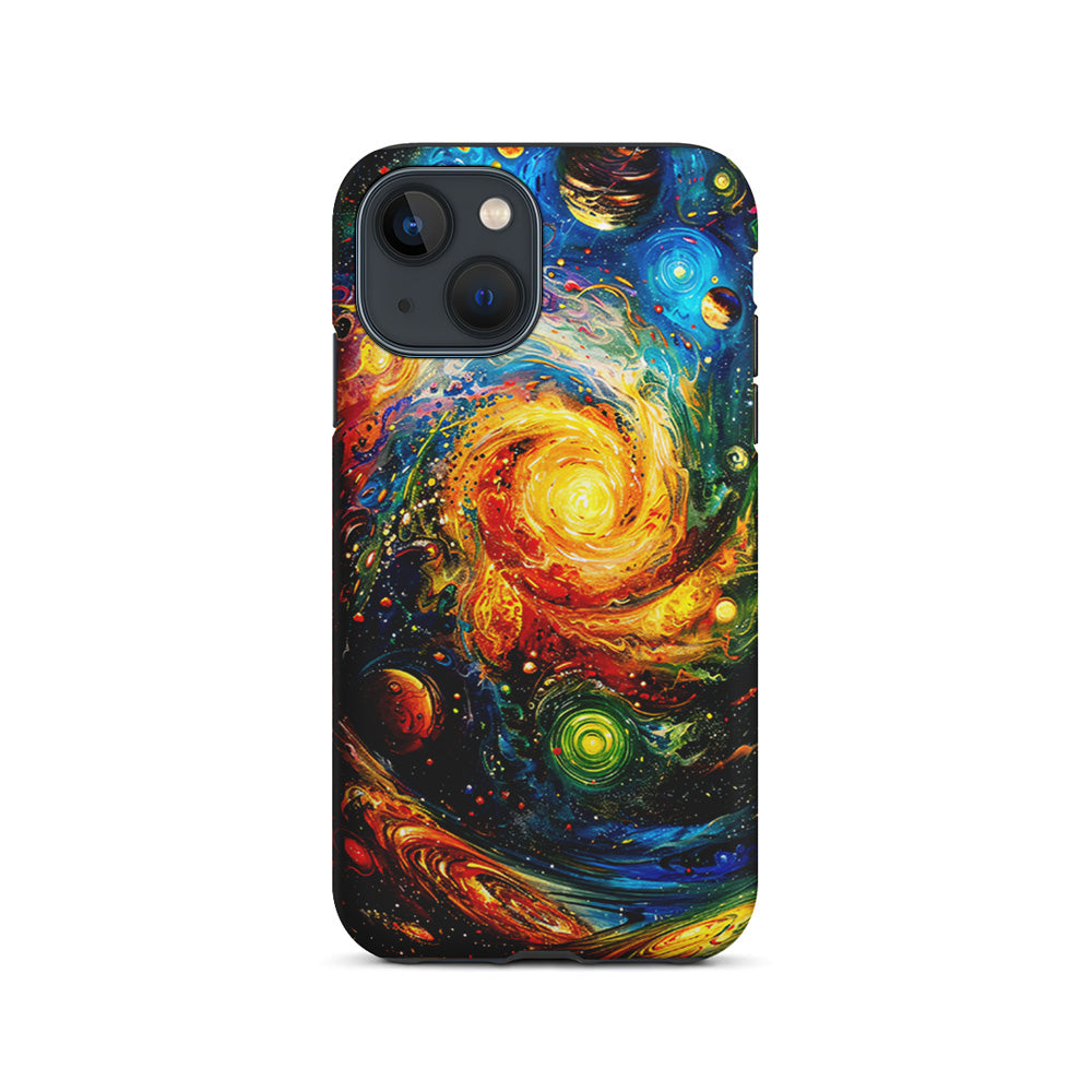 Cosmic Space World of Planets iPhone 15 Plus Case