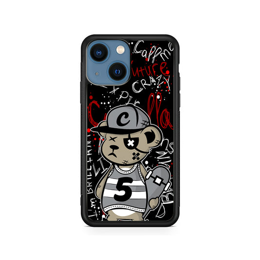 Crew Five Skater Bear iPhone 14 Case