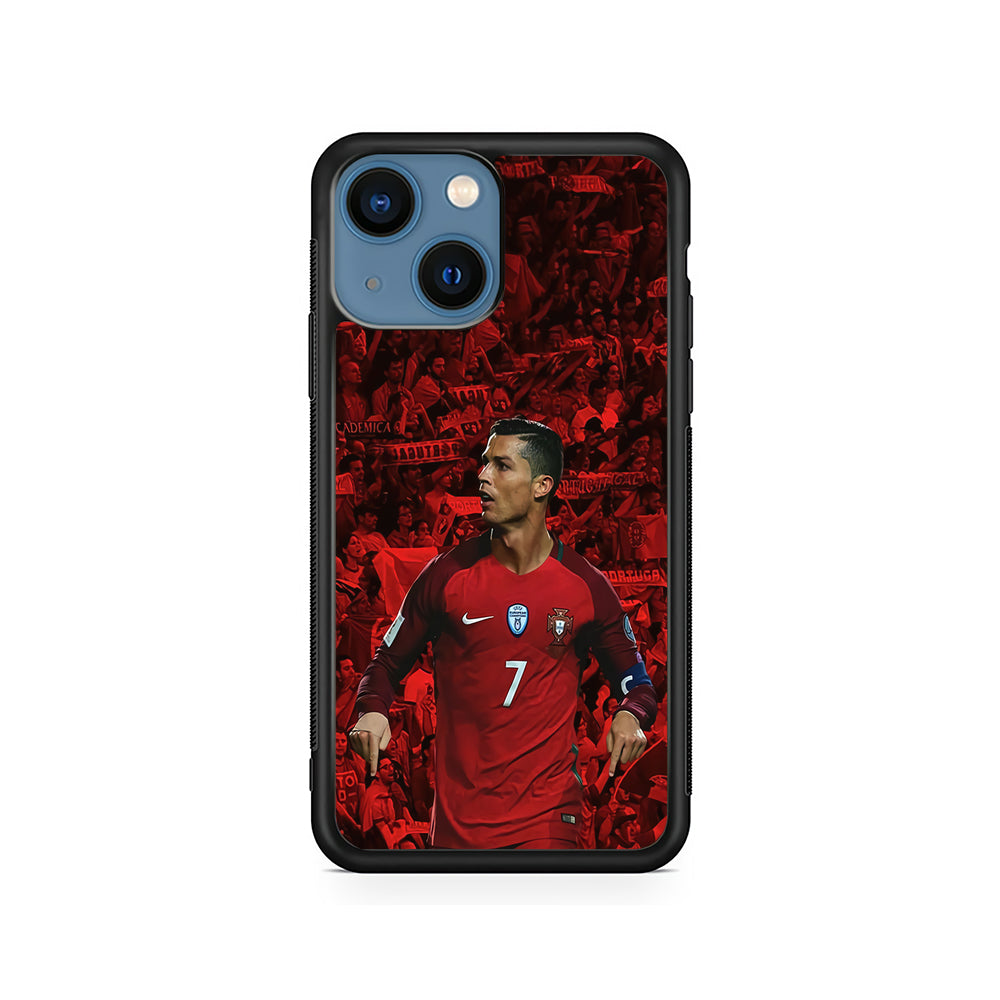 Cristiano Ronaldo Portugal CR7 iPhone 15 Plus Case