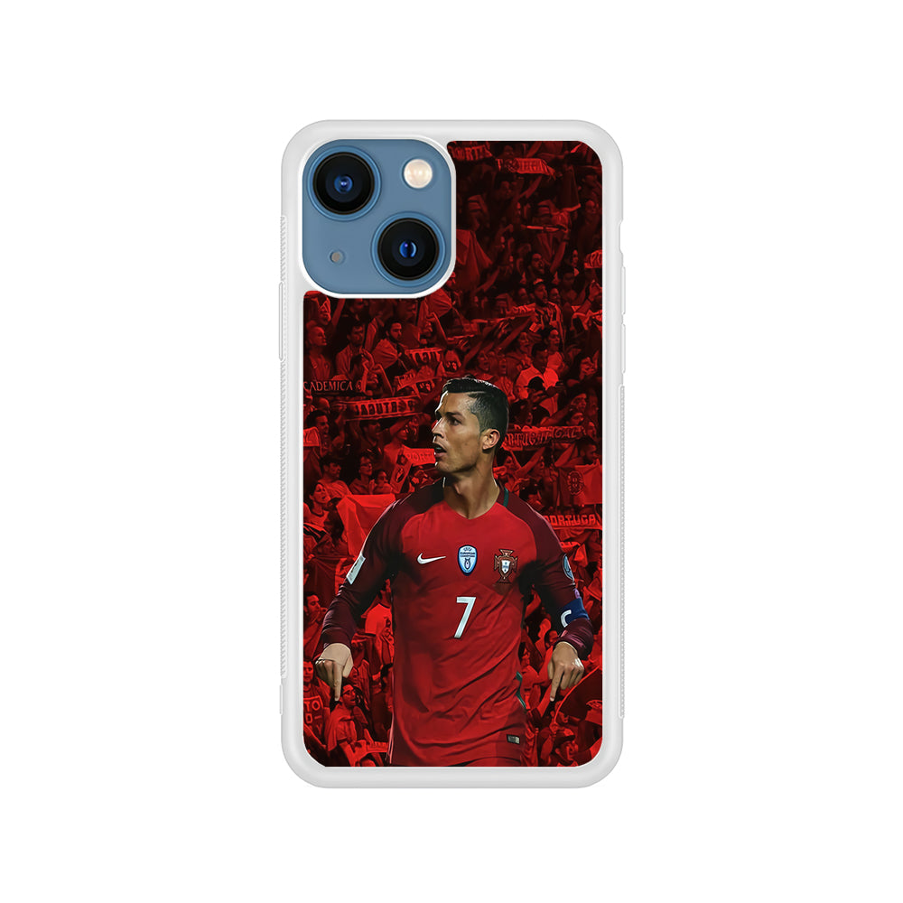 Cristiano Ronaldo Portugal CR7 iPhone 15 Plus Case