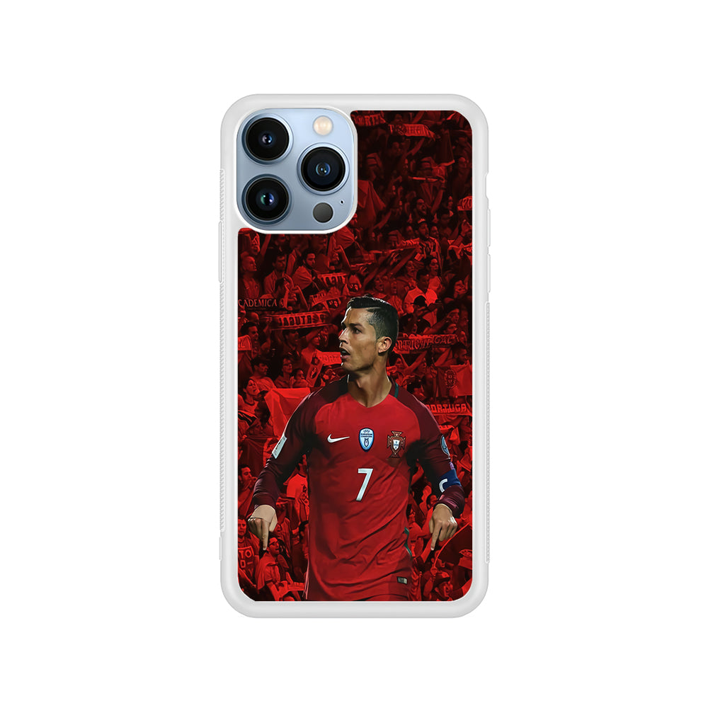 Cristiano Ronaldo Portugal CR7 iPhone 15 Pro Case