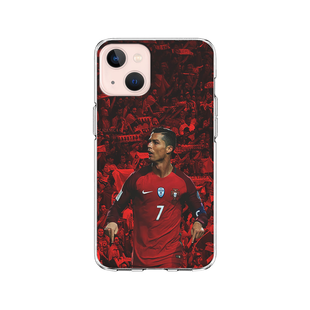 Cristiano Ronaldo Portugal CR7 iPhone 15 Plus Case