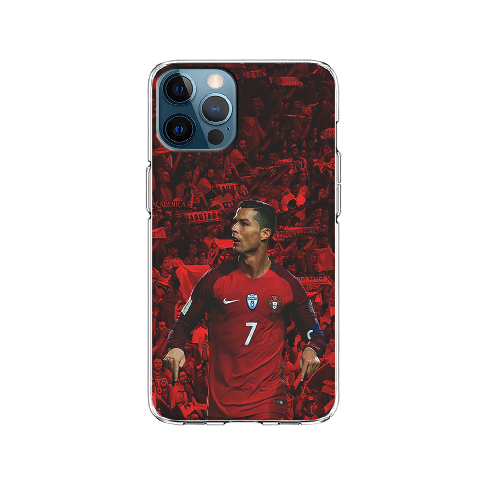 Cristiano Ronaldo Portugal CR7 iPhone 15 Pro Case