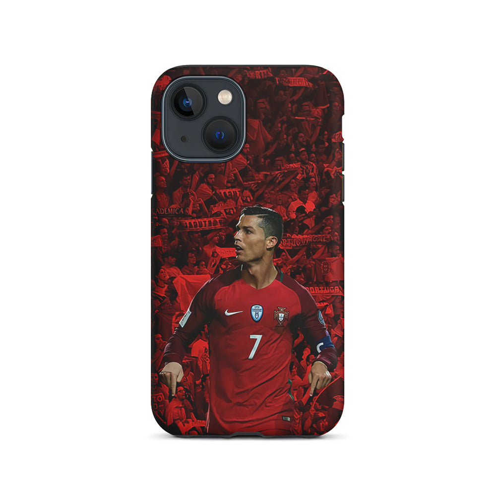 Cristiano Ronaldo Portugal CR7 iPhone 15 Plus Case