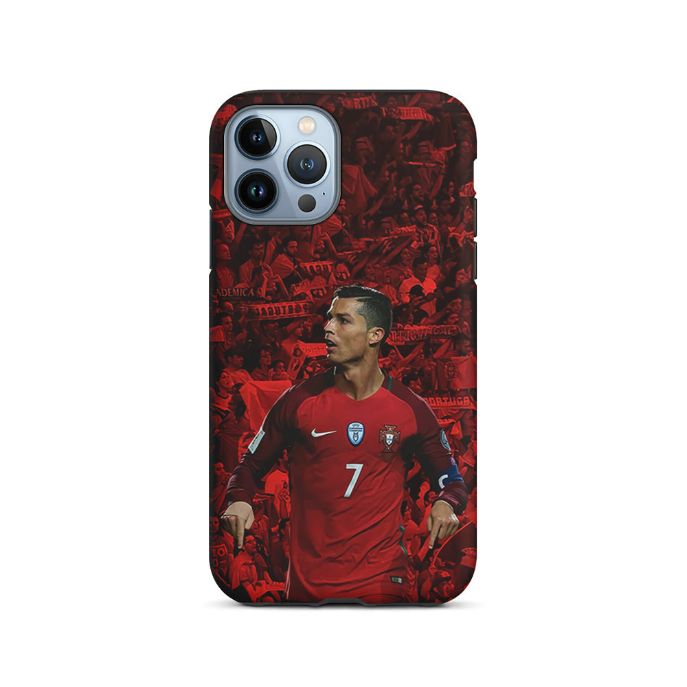 Cristiano Ronaldo Portugal CR7 iPhone 15 Pro Case