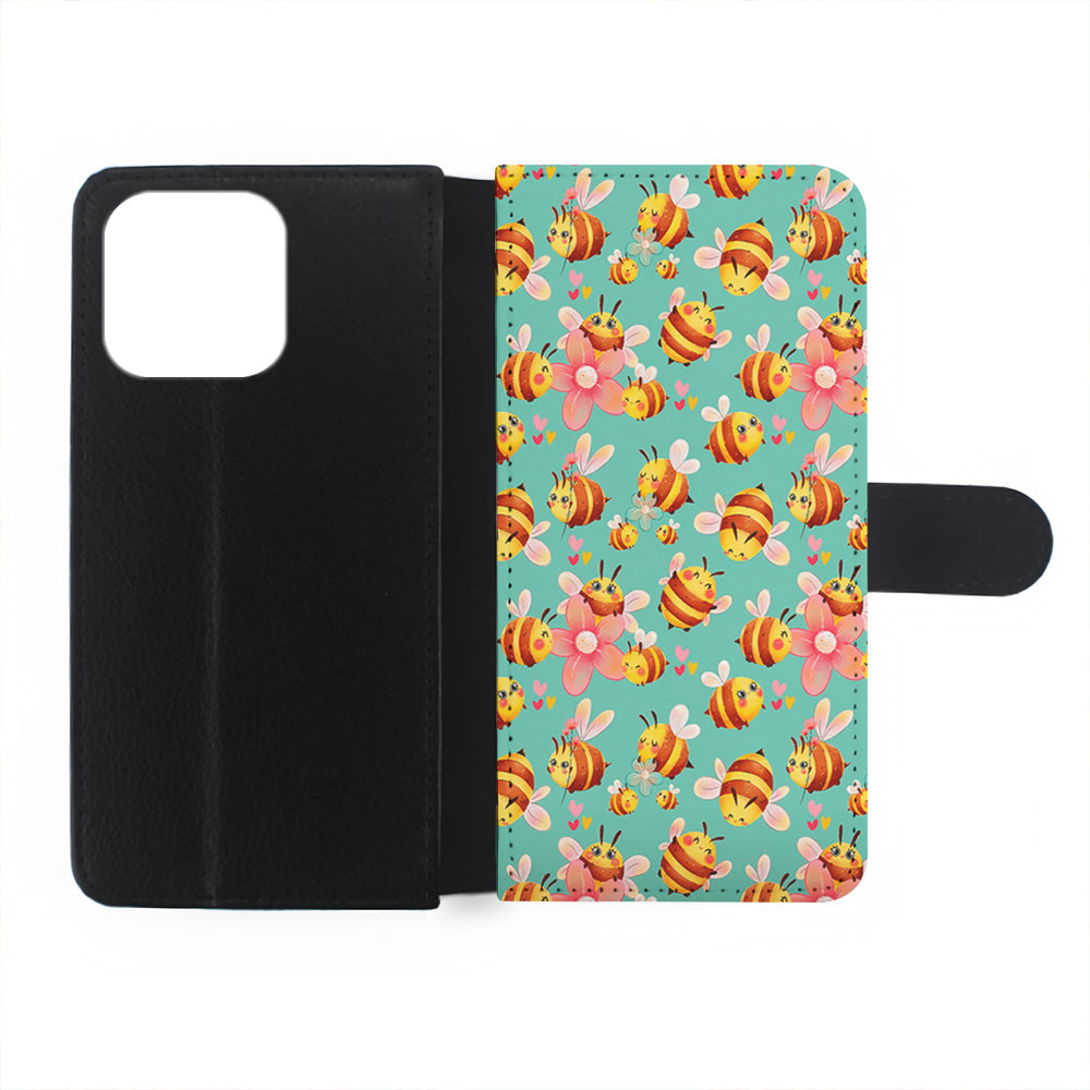 Cute Cartoon Honey Bees iPhone 15 Plus Case