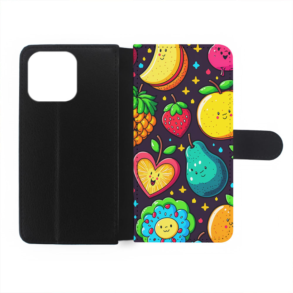 Cute Colorful Fruit Cartoon iPhone 15 Plus Case