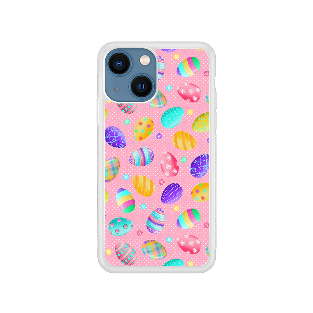 Cute Easter Pastel Eggs iPhone 15 Plus Case