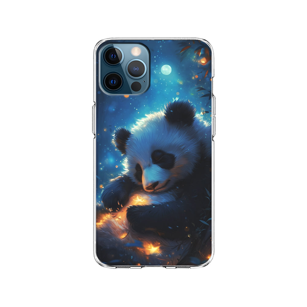 Cute Panda is Sleeping iPhone 15 Pro Case