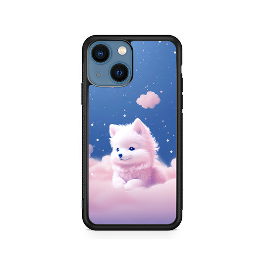 Cute Puppies Dog Dreamy iPhone 15 Plus Case