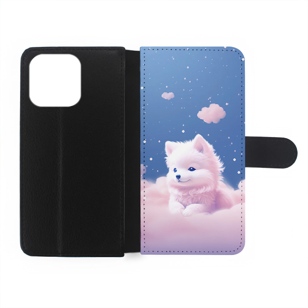 Cute Puppies Dog Dreamy iPhone 15 Plus Case