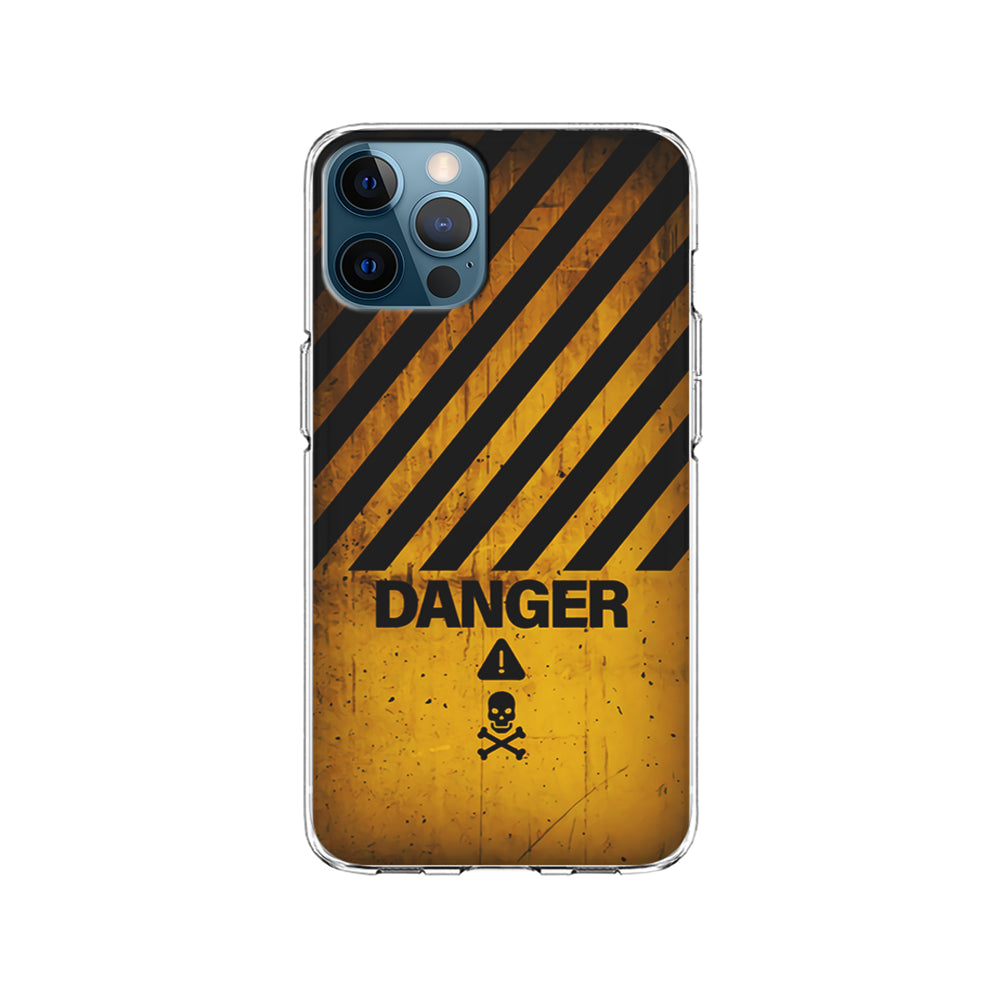 Danger Symbol iPhone 15 Pro Case